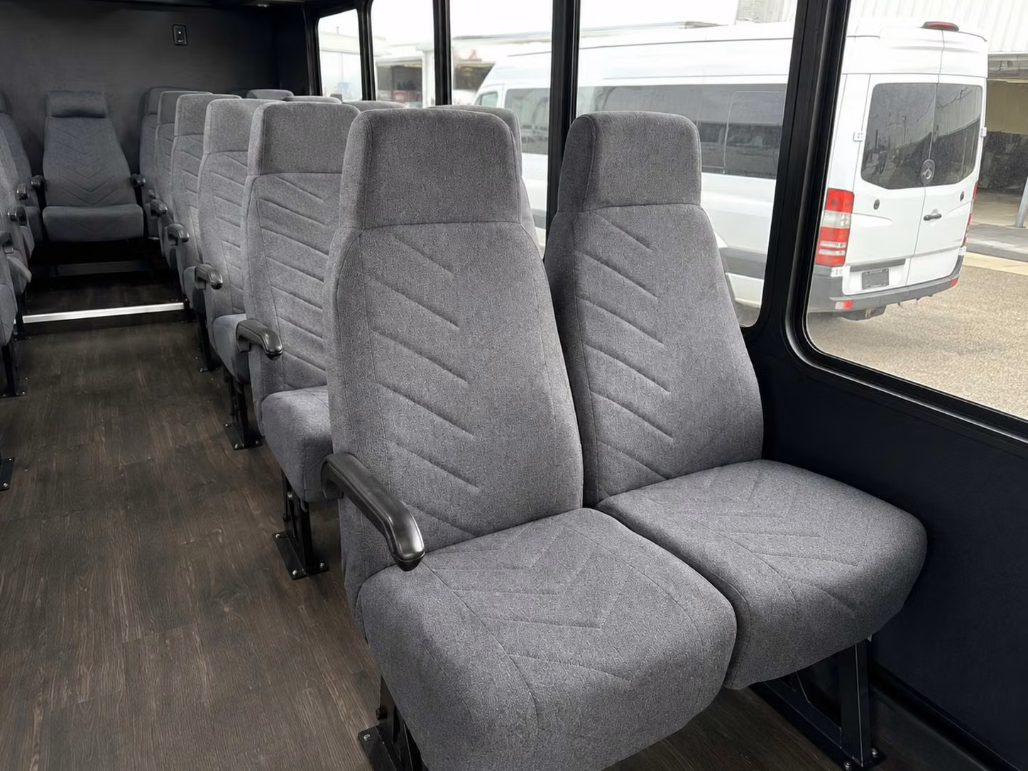 18 passenger minibus inside