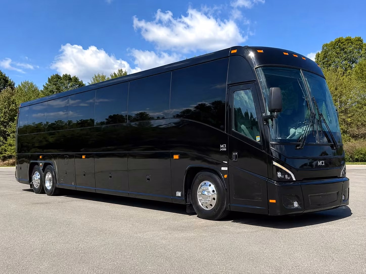 56 passenger charter bus