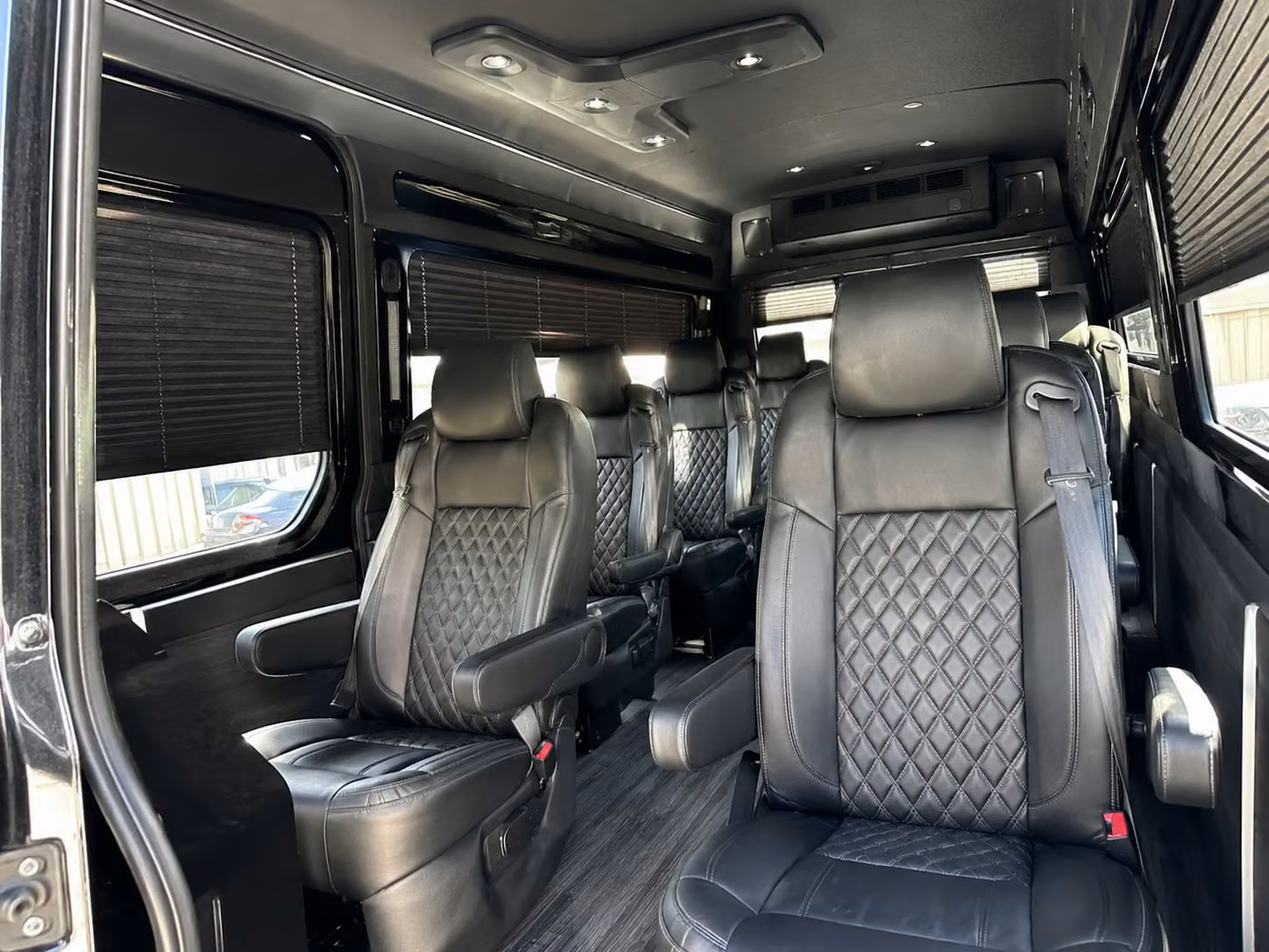 sprinter van with driver interior